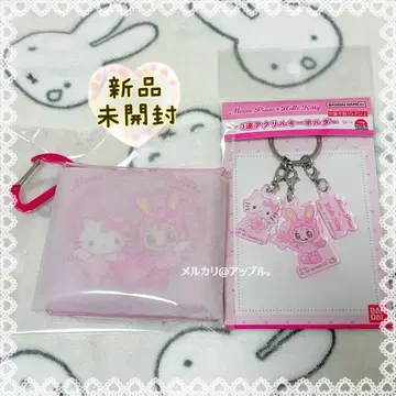 산리오 메조피아노 헬로키티 베리에 클리어 케이스 키링 2개
