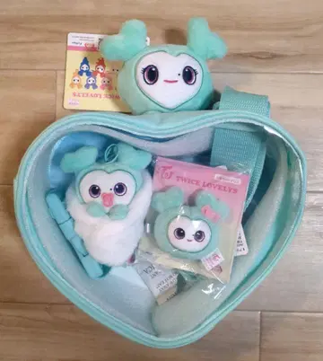 TWICE LOVELYS 미나 gigo 한정판 싸개 백 헤어핀