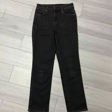 Mrs.JeanaGOLD 속기모 테이퍼드 스트레이트 팬츠