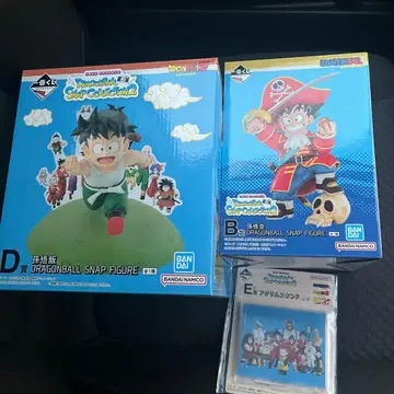 제일복권 드래곤볼 B상 손오공 D상 손오반 피규어 세트