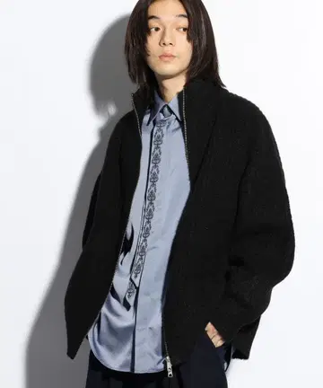 BIG 드라이버 니트 HARE 하레 상의 니트 블랙 블랙