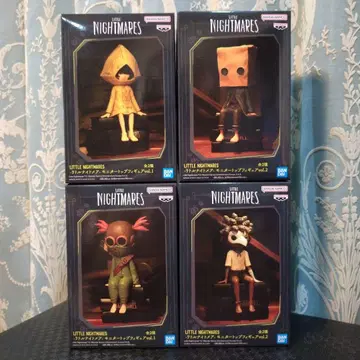 리틀 나이트메어 모니터 탑 피규어 4종 세트