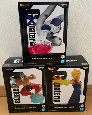 드래곤볼 피규어 G x materia 4종
