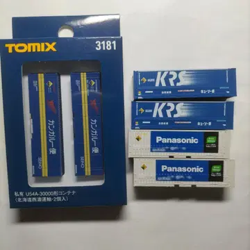 TOMIX 컨테이너 총 6개 파나소닉 큐소편 홋카이도 세이노운수
