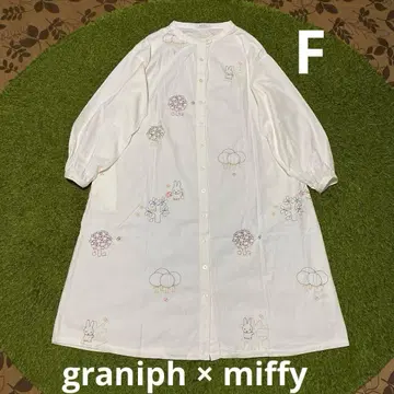 graniph x miffy 그라니프 미피 자수 원피스 F