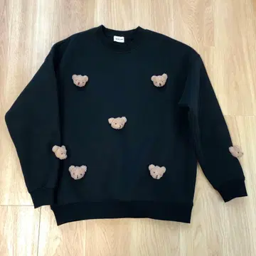 [ 미사용 새상품 ] 속기모 곰 트레이닝복 맨투맨