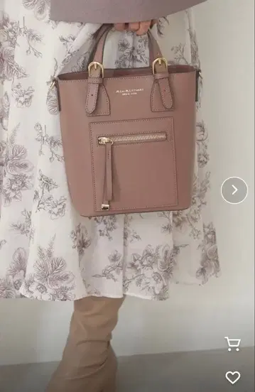 질 바이 질 스튜어트 천연 가죽 숄더백 새상품급