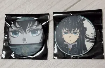 귀멸의 칼날 기둥전 랜덤 매트 캔뱃지 무이치로 세트