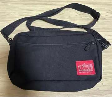 Manhattan Portage 블랙 숄더백