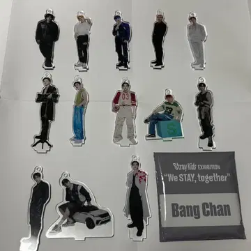 straykids 방찬 아크릴 스탠드 전시회 컴프