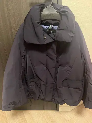 하이브리드 다운 자켓 유니클로 플러스 제이 +j 네이비 s