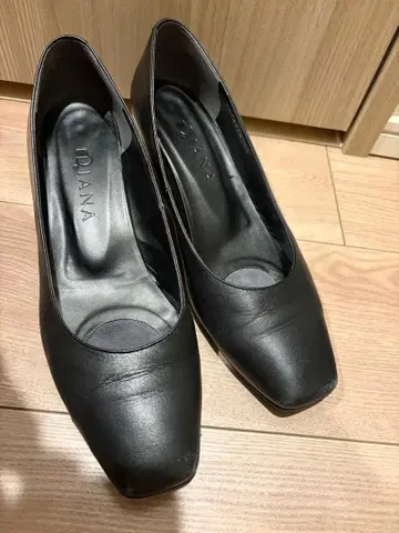 DIANA 블랙 하이힐 24.5cm