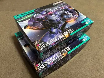 [ 미사용 새상품 ] HG 릭 돔 가이아기/오르테가기 (GQ) 2체 세트