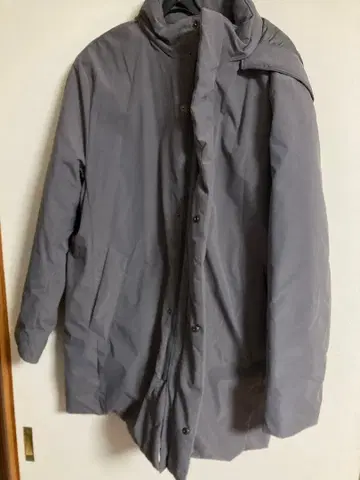 남성용 L 사이즈 다운 코트