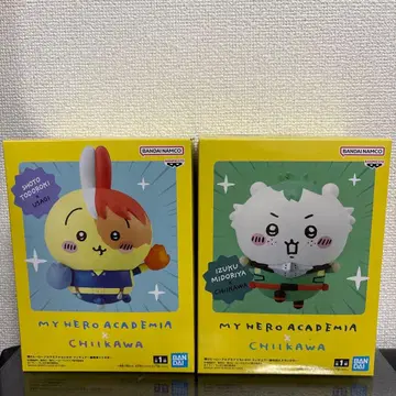 나의 히어로 아카데미아 x 치이카와 피규어 2체 세트