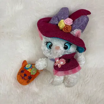 레어 마리 할로윈 마녀 봉제 인형 배치 디즈니