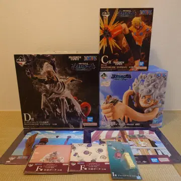 제일복권 원피스 미래섬 에그헤드 피규어 묶음 판매, 기타 하위상 포함