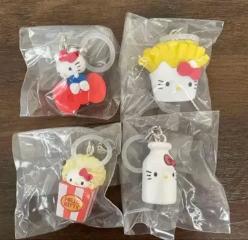 헬로키티 아메리칸 디자인 메지루시 액세서리 리본 감자