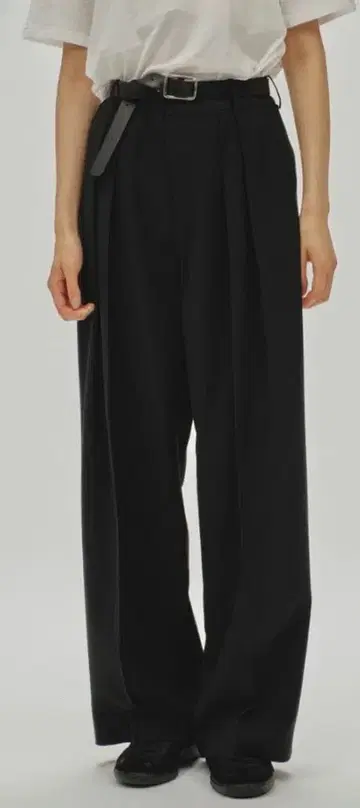 투데이풀 todayful 36 와이드 팬츠 완판 트라우저 블랙