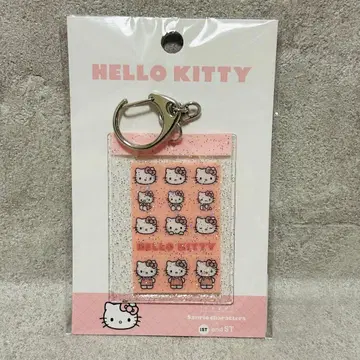 로리즈팜 헬로키티 퀼팅 타일 씰 키 참