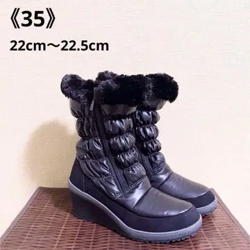 [ 35 ] 22cm 22.5cm 에어 온 핏 스노우 부츠