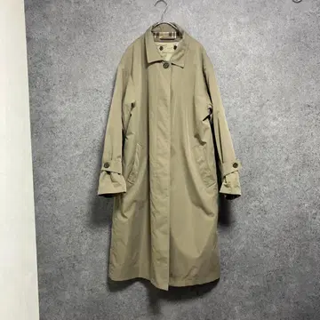 새상품급 AFTERNOON TEA 타탄 베이지 트렌치코트 M