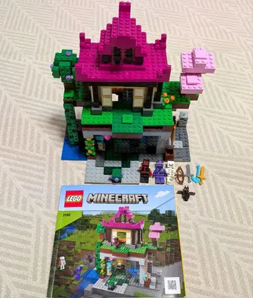 3 레고 LEGO 마인크래프트 Minecraft 훈련장 21183