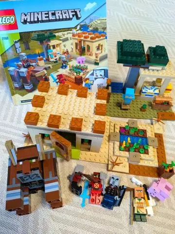 4 레고 LEGO 마인크래프트 Minecraft 이리저의 습격 21160