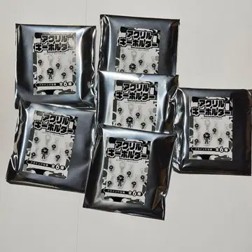 블랙 미야쿠미야쿠 블라인드 사양 아크릴 키링 6개 세트