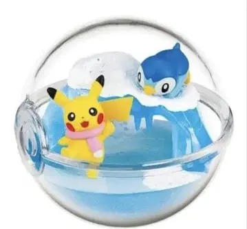 포켓몬 테라리움풍 피규어 피카츄와 함께! 얼음 바다