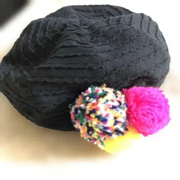 새상품급 ca4la 꽁지 베레모 52cm