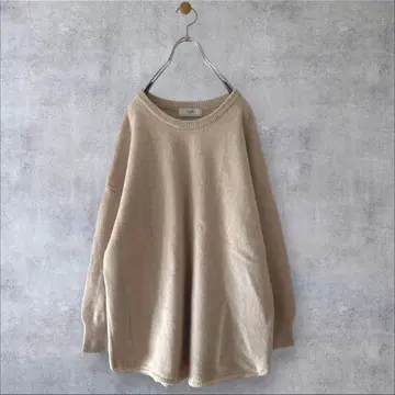 새상품급 슬로브 이에나 SUPER GEELONG 크루넥 니트 풀오버