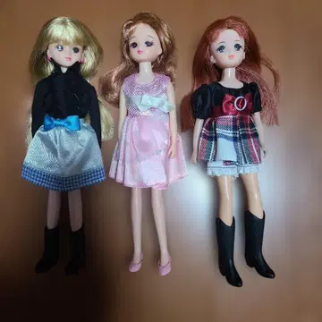 리카짱 인형 3개 세트