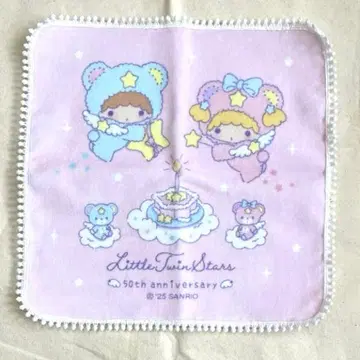 리틀트윈스타 키키라라 푸치 타월 별하늘의 엔젤