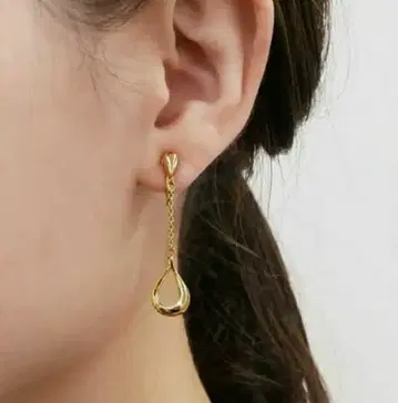 vendome boutique 골드 드롭형 귀걸이