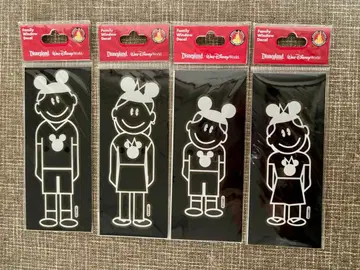 [ 미사용 ] Disney 패밀리 윈도우 데칼 4장 세트