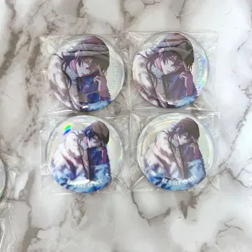 ParadoxLive emocafe 콜라보 하루오미 캔뱃지 4개 세트