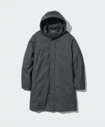 컨디션 최상 2024 유니클로 하이브리드 다운 코트 XS