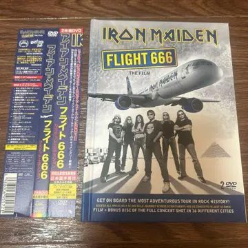 IRON MAIDEN FLIGHT 666 2장 세트 DVD