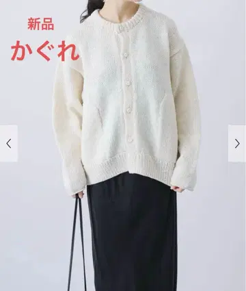 새상품 카구레 페루 니트 가디건