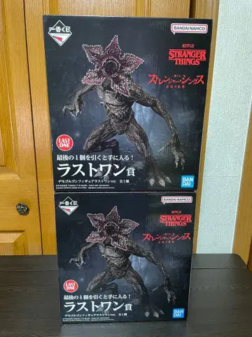 제일복권 스트레인저 싱스 라스트원상 데모고르곤 피규어 2개 세트