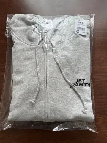 JET PARTY 그레이 후드티 L 사이즈