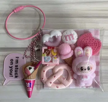 가챠 파우치 핑크 러브브 몬스터 서티원