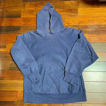 80s 트리코 태그 눈 없음 네이비 L Reverse Weave 후드티