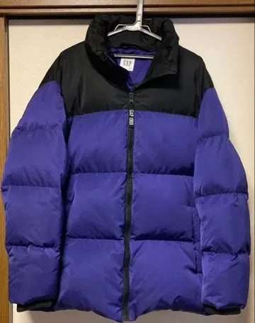 GAP 다운 자켓 보라색/블랙