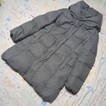 로페피크닉 새상품급 옷깃 볼륨 롱 다운 자켓 여성용