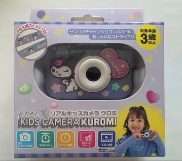 미사용 새상품 키즈 카메라 쿠로미 산리오 토이 카메라