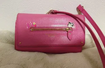 사만다 타바사 디즈니 미니 피가로 핑크 지갑 숄더