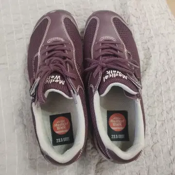 아사히 메디컬 워크 신발 23.5cm EEEE 지퍼 포함