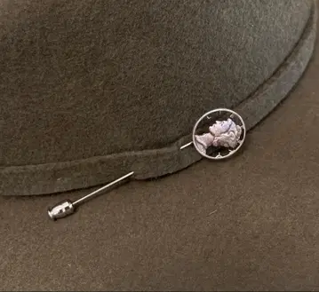 리버티 코인 시스루 코인 컷 코인 수작업 조각 라펠 핀